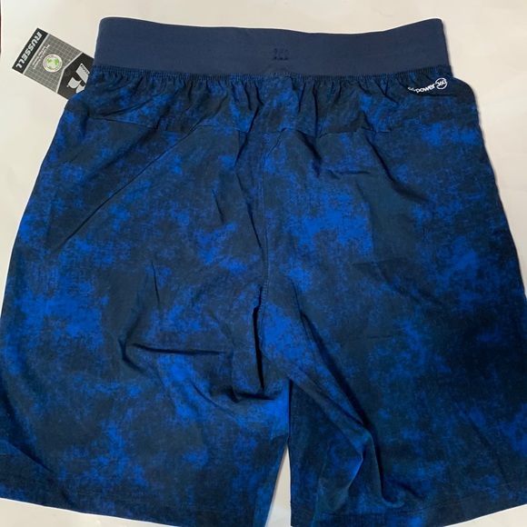 Russell men’s 9”inseam woven shorts blue size S - Picture 6 of 9